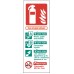 P50 Foam Spray Fire Extinguisher Identification