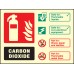 CO2 Carbon Dioxide Extinguisher Identification