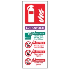 L2 Powder Extinguisher Identification