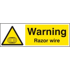 Warning - Razor Wire