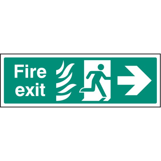 HTM Fire Exit - Arrow Right