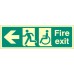 Disabled Fire Exit - Arrow Left