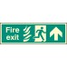 HTM Fire Exit - Arrow Up / Straight On