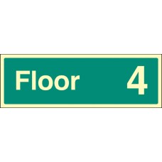 Floor 4 - Floor Level Dwelling ID Signs