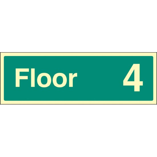 Floor 4 - Floor Level Dwelling ID Signs