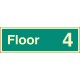 Floor 4 - Floor Level Dwelling ID Signs