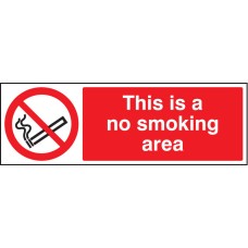 No Smoking Area