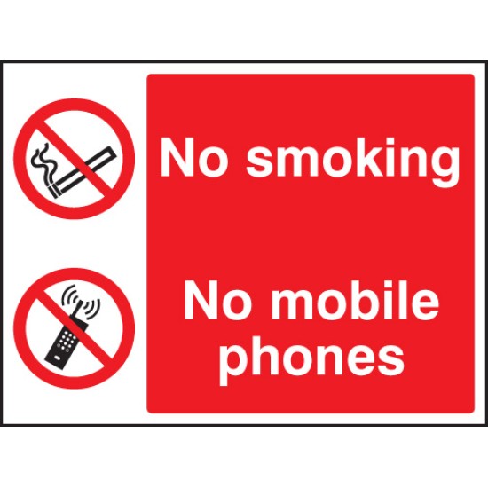 No Smoking- No Mobile Phones