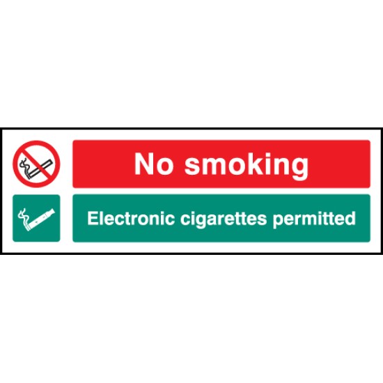 No Smoking Electronic Cigarettes Permitted 