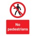 No Pedestrians