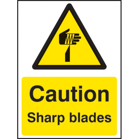 Caution - Sharp Blades