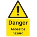 Danger - Asbestos Hazard