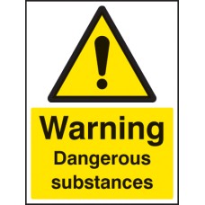 Warning - Dangerous Substances