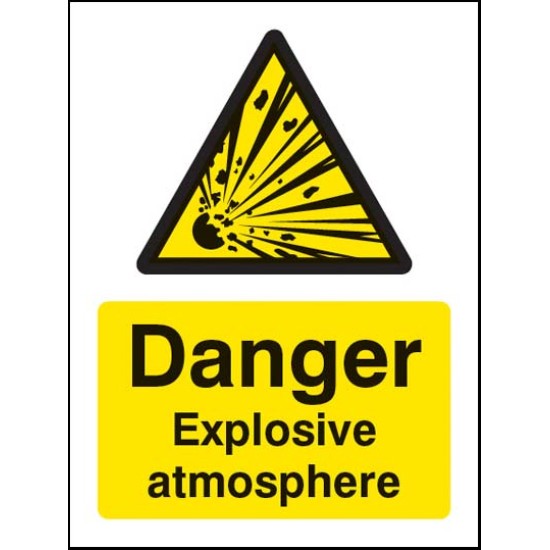 Danger - Explosive Atmosphere BS5499