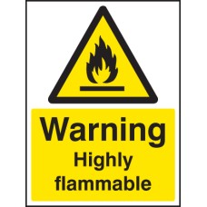 Warning - Highly Flammable