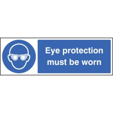 Eye Protection Must be Worn