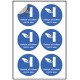 Switch Off When Not in Use - Labels (Sheet of 6)