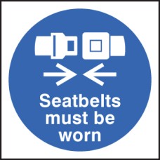 Seatbelts Must be Worn