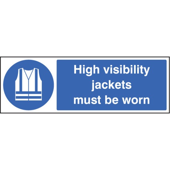 High Visibility Jackets Must be Worn