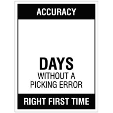 Accuracy - Wipe Clean Board 