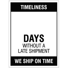 Timeliness - Wipe Clean Board 