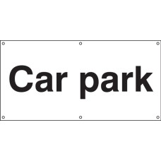 Car Park - Banner with Eyelets