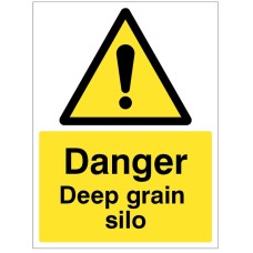 Danger - Deep Grain Silo