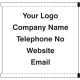 Your Message Here - Banner with Loops - 1270 x 1270mm