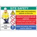 Site Safety - Heavy Plant - Vehicle Entry - No Unsupervised Reversing - Speed / Parking Restrictions