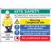 Site Safety - H&S Act - Dangerous Site - Report to Office - PPE - No Unauthorised Access