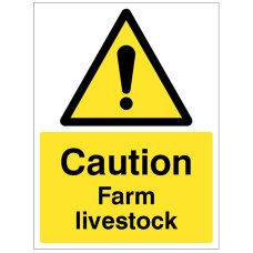 Caution - Farm Livestock