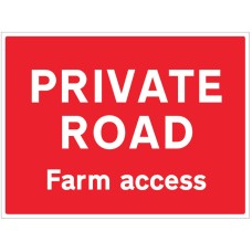 Private Road - Farm Access