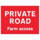 Private Road - Farm Access