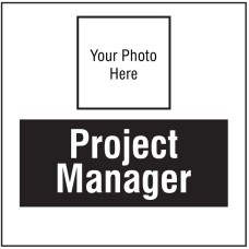 Project Manager - Your Photo Here - Add a Logo - Site Saver