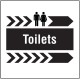 Toilets - Arrow Right - Add a Logo - Site Saver