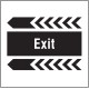 Exit - Arrow Left - Add a Logo - Site Saver