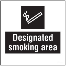 Designated Smoking Area - Add a Logo - Site Saver