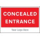 Concealed Entrance - Add a Logo - Site Saver