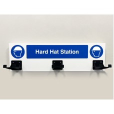 PPE Station - Hard Hat - 3 Hooks