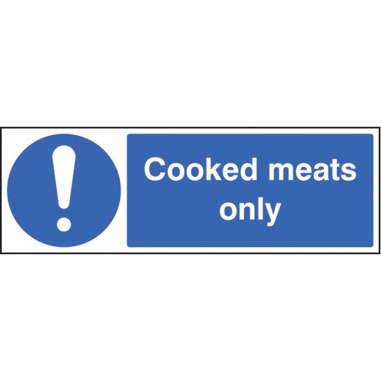 Cooked Meats Only