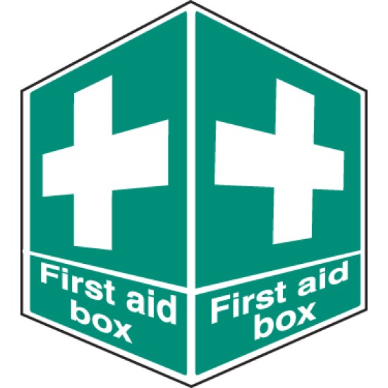 First Aid Box- Projecting Sign