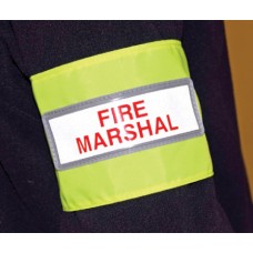 Fire Marshal Reflective Armband