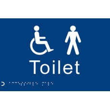 Braille - Toilet Gents / Disabled