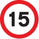 15mph - Class RA1 - Temporary