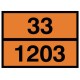 Petrol - Benzine ADR Plate