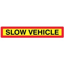 Slow Vehicle Panel - Long Length