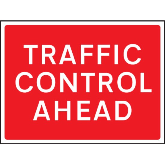 Traffic Control Ahead - Class RA1 - Temporary