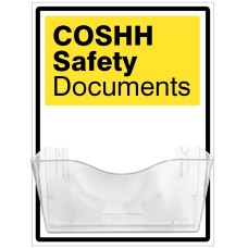 COSHH Safety - Document Holder