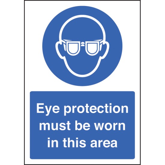 A4 - Eye Protection Must be Worn