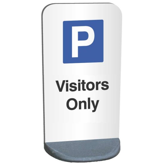 Visitors Parking Only - Temporary Sign